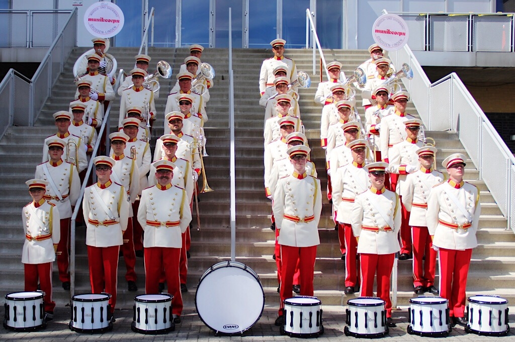 Musikcorps der FF Großen-Linden